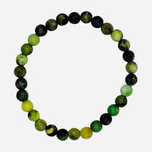 Laden Sie das Bild in den Galerie-Viewer, Chrysopras Kugelarmband inkl. MwSt zzgl. Versand