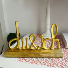 Laden Sie das Bild in den Galerie-Viewer, Dekoobjekt "du & ich" + GRATIS Love Energy Card inkl. MwSt. zzgl. Versand