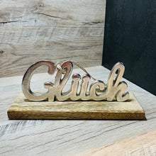 Laden Sie das Bild in den Galerie-Viewer, Dekoobjekt "Glück" inkl. MwSt. zzgl. Versand