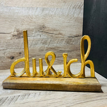 Laden Sie das Bild in den Galerie-Viewer, Dekoobjekt "du & ich" + GRATIS Love Energy Card inkl. MwSt. zzgl. Versand