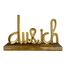 Laden Sie das Bild in den Galerie-Viewer, Dekoobjekt "du & ich" + GRATIS Love Energy Card inkl. MwSt. zzgl. Versand