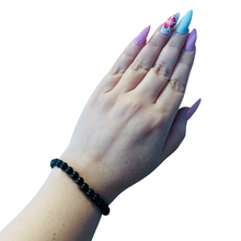 Laden Sie das Bild in den Galerie-Viewer, Schungit Kugelarmband inkl. MwSt zzgl. Versand