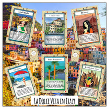 Laden Sie das Bild in den Galerie-Viewer, "La Dolce Vita in Italy" Orakelkarten inkl. MwSt. zzgl. Versand