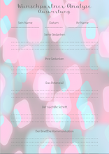 Laden Sie das Bild in den Galerie-Viewer, Beratungsblock Wunschpartner Analyse inkl. MwSt zzgl. Versand