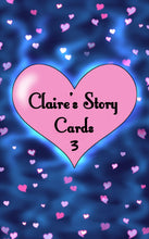 Laden Sie das Bild in den Galerie-Viewer, Claire´s Story Cards 3 inkl. MwSt zzgl. Versand
