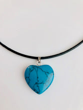 Laden Sie das Bild in den Galerie-Viewer, Türkis Herzkette inkl. MwSt zzgl. Versand