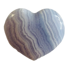 Laden Sie das Bild in den Galerie-Viewer, Mini-Edelsteinherz Chalcedon inkl. MwSt. zzgl. Versand
