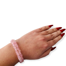 Laden Sie das Bild in den Galerie-Viewer, Rosenquarz Powerarmband inkl. MwSt zzgl. Versand