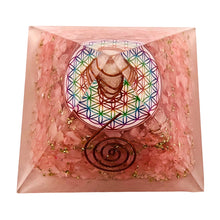 Laden Sie das Bild in den Galerie-Viewer, Orgonit Pyramide "Cosmic Love" inkl. MwSt zzgl. Versand