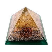 Laden Sie das Bild in den Galerie-Viewer, Orgonit Pyramide "Trust yourself" inkl. MwSt zzgl. Versand