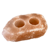 Laden Sie das Bild in den Galerie-Viewer, Salzkristall Teelicht inkl. MwSt. zzgl. Versand