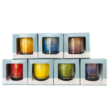 Laden Sie das Bild in den Galerie-Viewer, Kerzenhalterset "Pentagramm" mit 7 Erzengelkerzen inkl. MwSt. zzgl. Versand