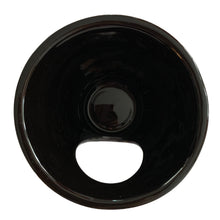 Laden Sie das Bild in den Galerie-Viewer, Keramikräuchergefäß, schwarz mit Messingsieb inkl. MwSt. zzgl. Versand