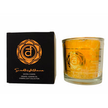 Laden Sie das Bild in den Galerie-Viewer, Chakrakerze Sakralchakra inkl. MwSt. zzgl. Versand