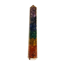 Laden Sie das Bild in den Galerie-Viewer, Orgonit Obelisk Chakren inkl. MwSt zzgl. Versand
