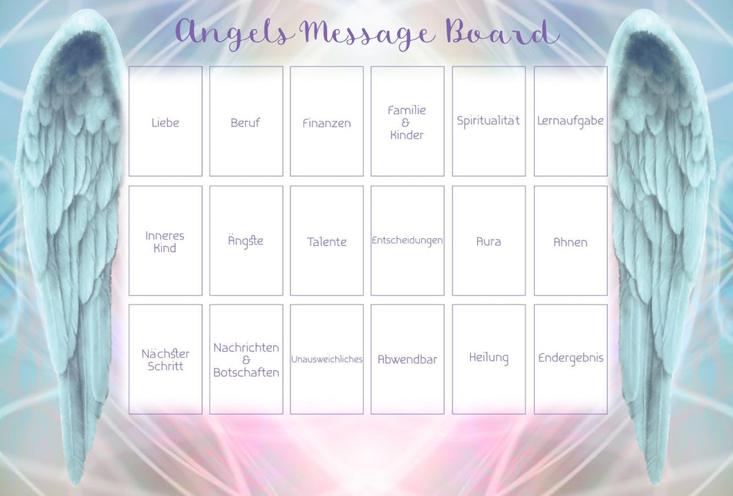 Angels Message Board inkl. MwSt zzgl. Versand