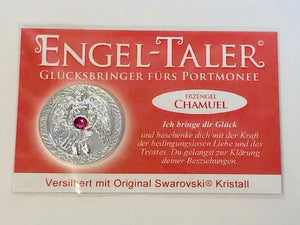 Engeltaler "Chamuel" mit Swarovski Kristall inkl. MwSt zzgl. Versand