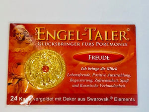 Engeltaler "Freude" mit Swarovski Kristall inkl. MwSt zzgl. Versand