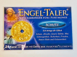 Engeltaler "Schutz" mit Swarovski Kristall inkl. MwSt zzgl. Versand