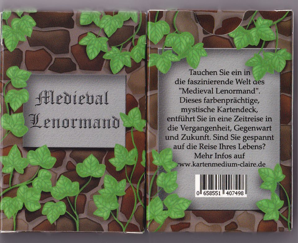 Medieval Lenormand inkl. MwSt zzgl. Versand